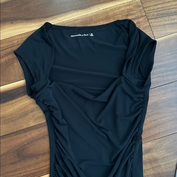 ABERCROMBIE AND FITCH AVA BLACK AND WHITE SEAMLESS BODYSUITS BOTH SIZE XS - Picture 6 of 14